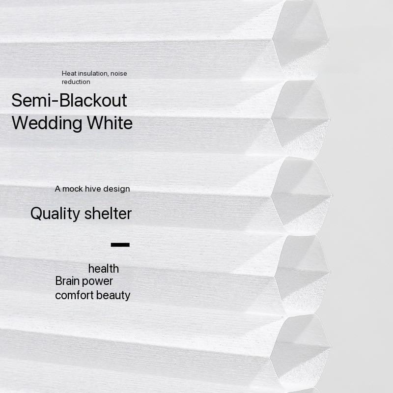 Luxvelum Custom Blackout Honeycomb Shades for Bedroom & Living Room