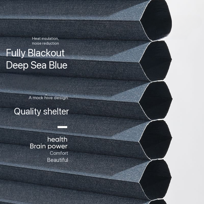 Luxvelum Custom Blackout Honeycomb Shades for Bedroom & Living Room