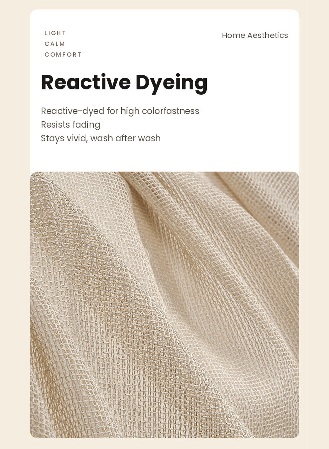 LuxVelum Hera Sheer Curtains – Light-Luxury Voile for Living Room & Bedroom