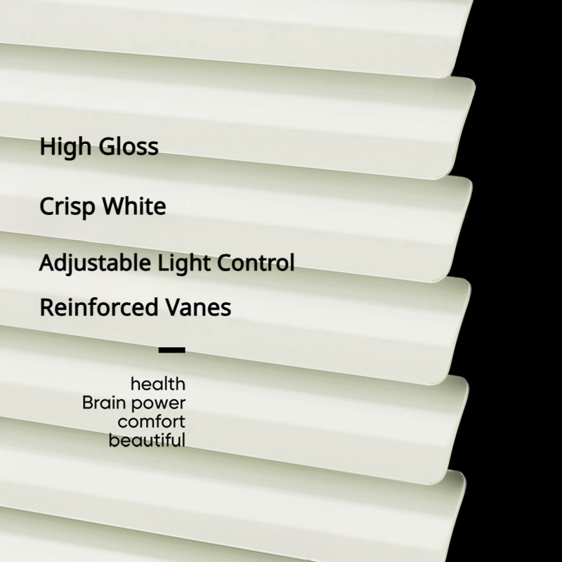 LuxVelum Custom Venetian Blinds | Reinforced Aluminum-Magnesium Alloy & Single-Chain Control