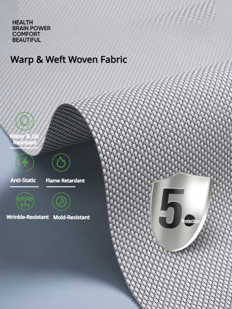 LuxVelum Custom High-Performance Tech-Weave Roller Shades (Flame Retardant & Waterproof)
