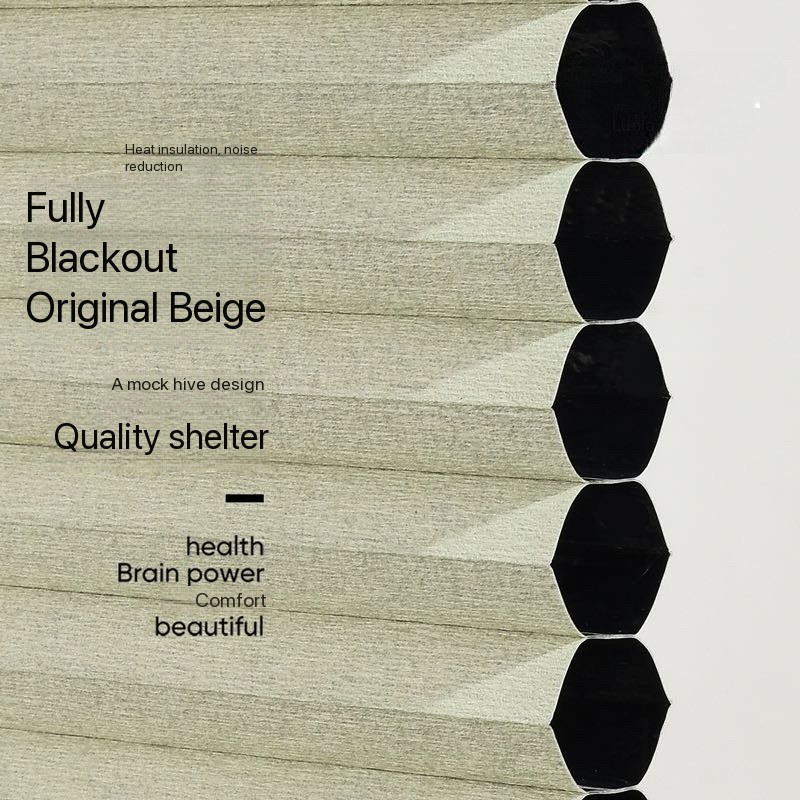 Luxvelum Custom Blackout Honeycomb Shades for Bedroom & Living Room