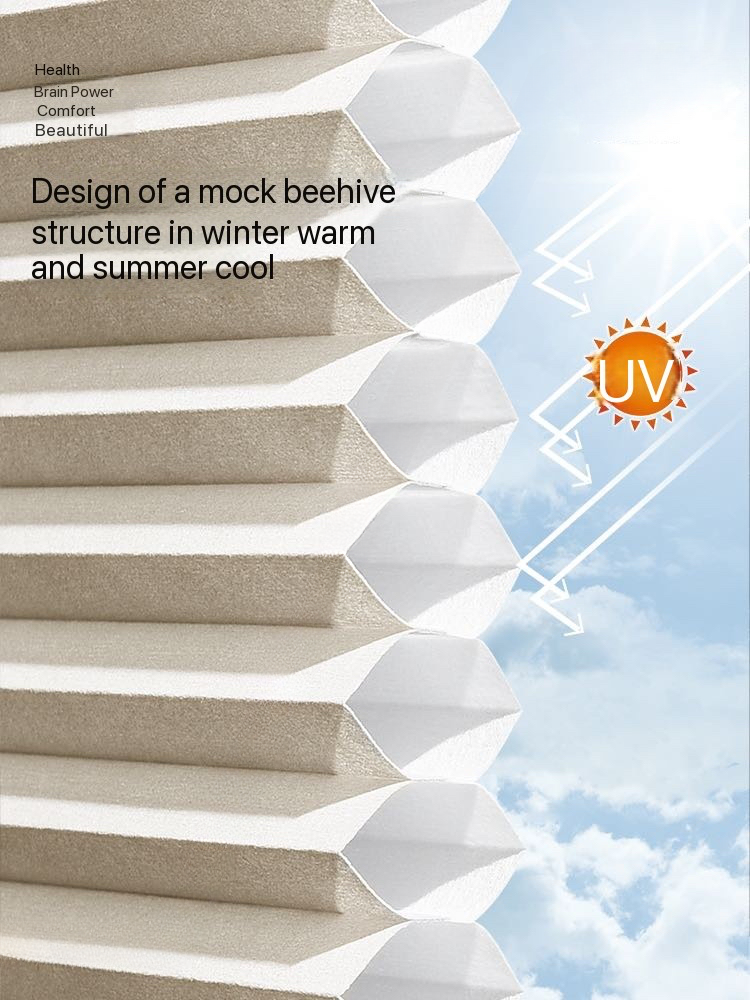 Luxvelum Custom Blackout Honeycomb Shades for Bedroom & Living Room