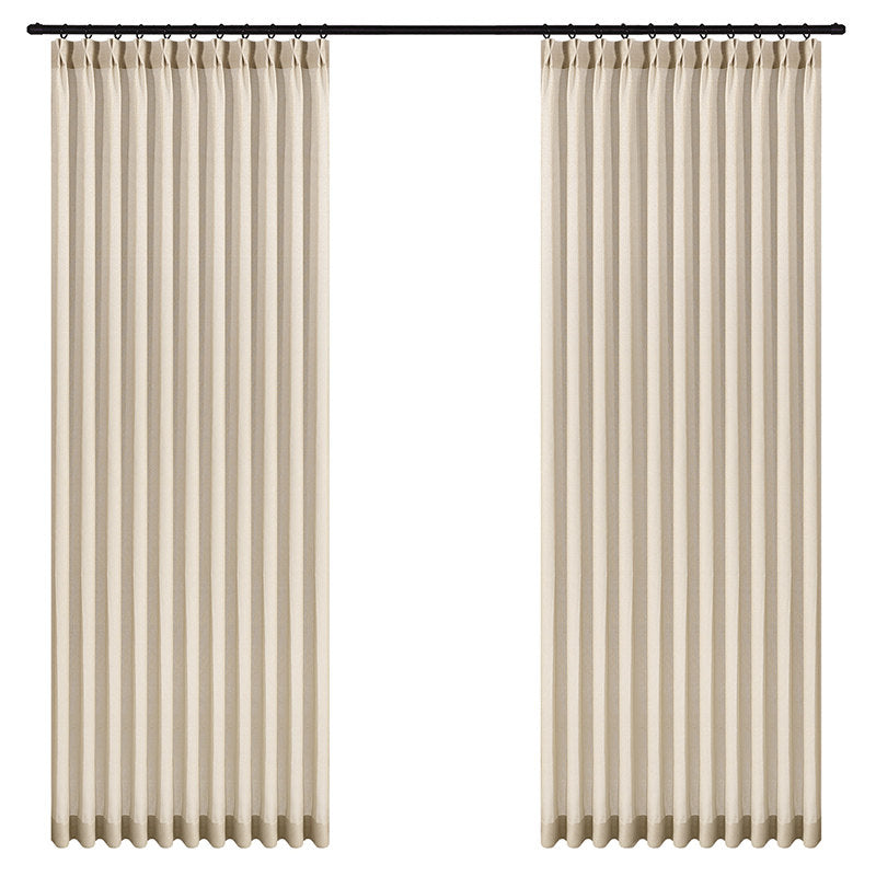 LuxVelum Hera Sheer Curtains – Light-Luxury Voile for Living Room & Bedroom