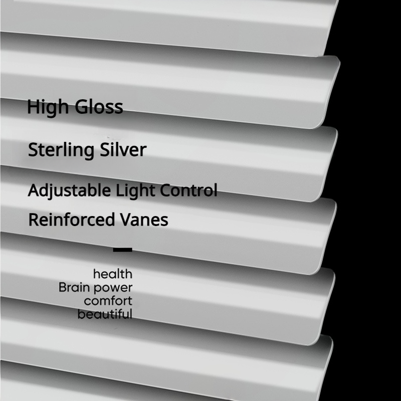LuxVelum Custom Venetian Blinds | Reinforced Aluminum-Magnesium Alloy & Single-Chain Control